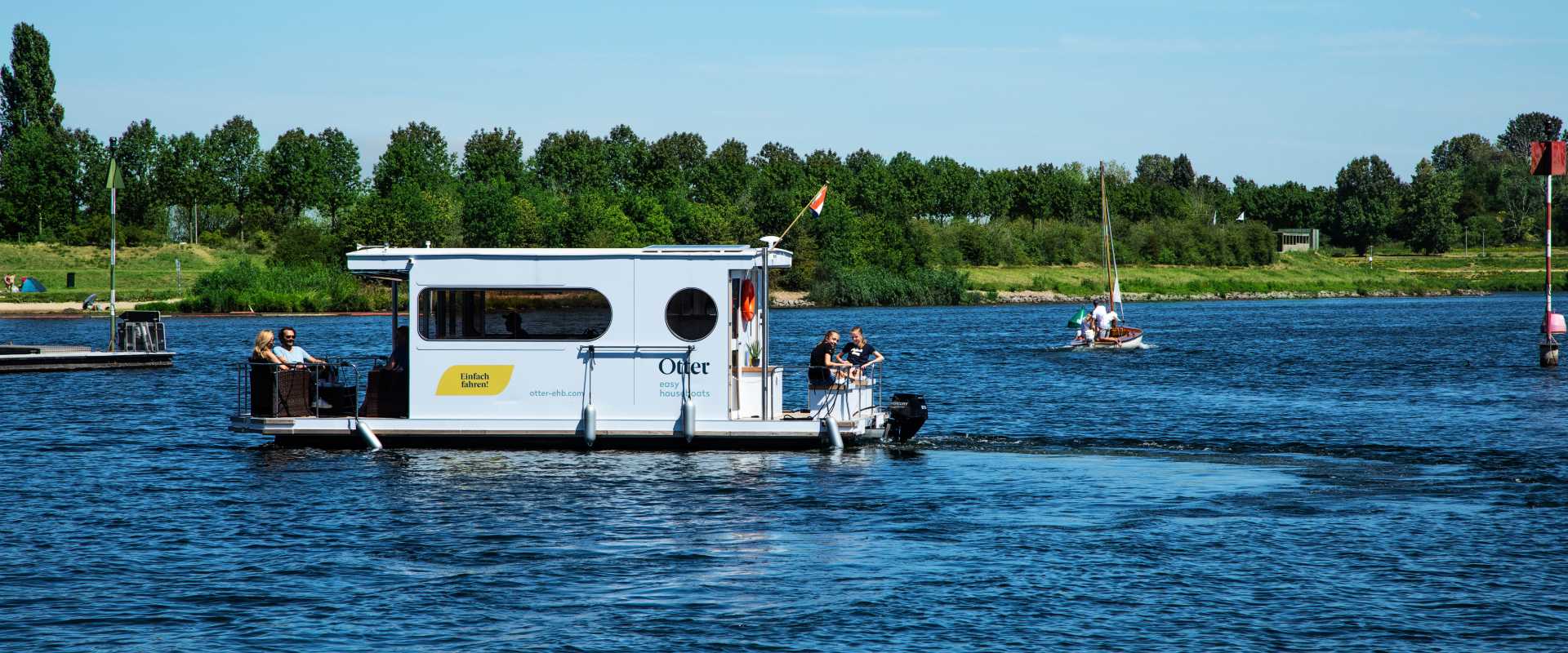 huisboot huren Limburg Nederland Maasplassen