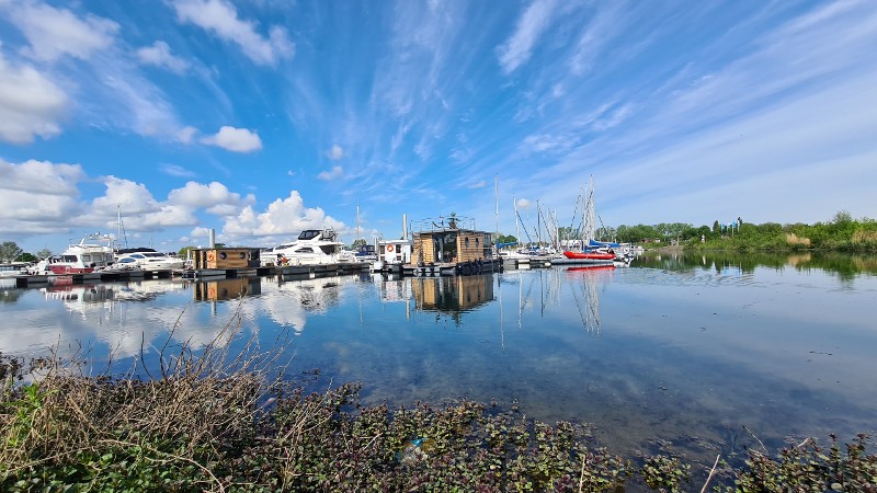 Otter easy houseboats comfort XL haven en uitzicht